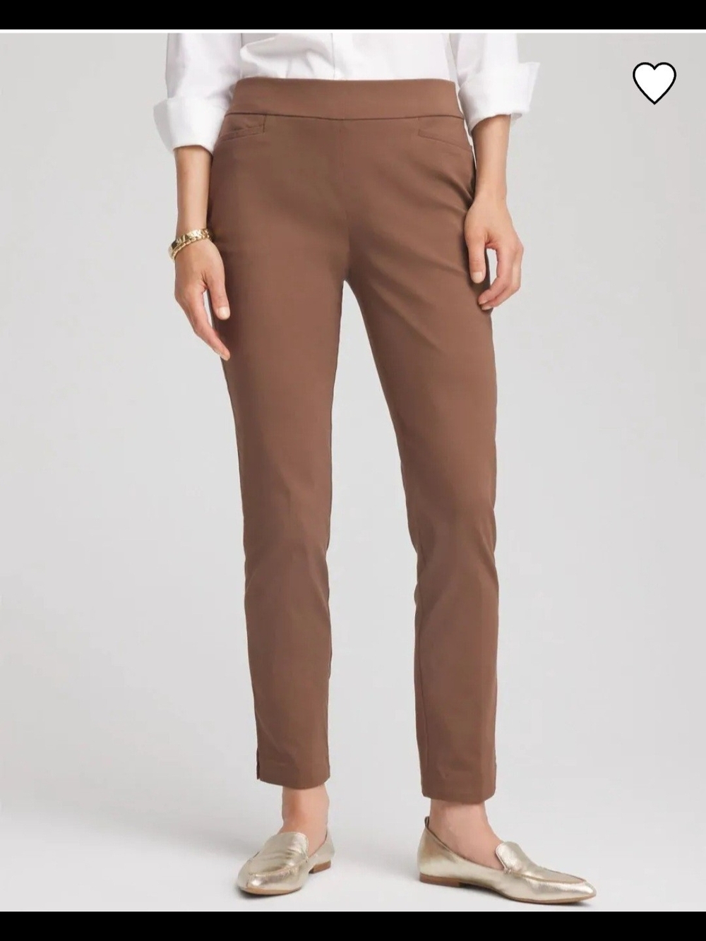 Chico's Slim Ankle Pants Brigitte Slim leg